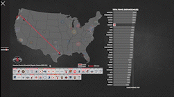 NBA Travel Route