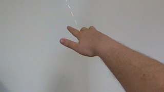 Continuous hand gesture example 29