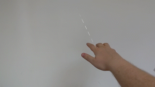 Continuous hand gesture example 44