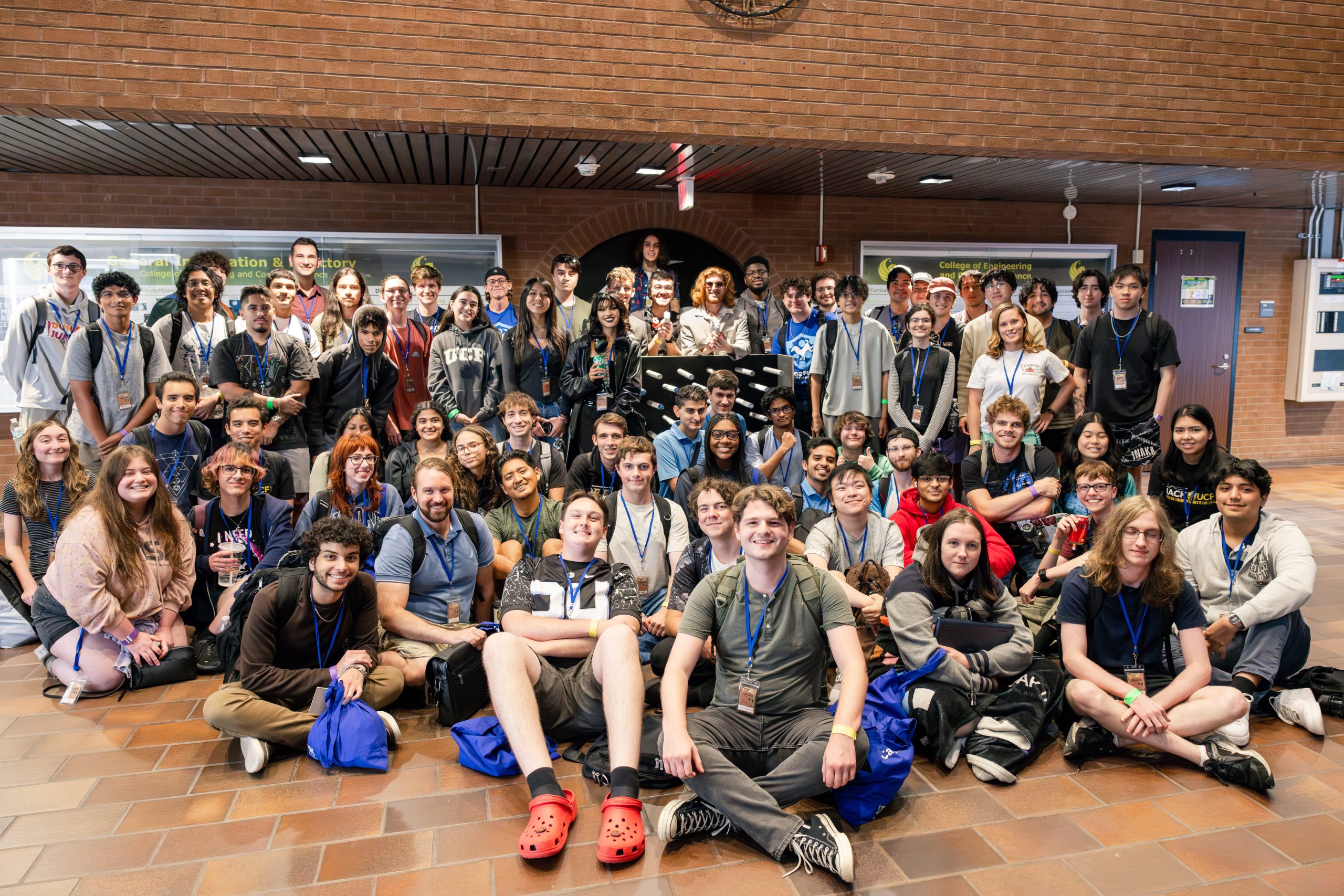 Group photo of the 88 competitors who competed in Saturday’s Horse Plinko. Photo by Michael Freeland